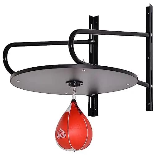 HOMCOM Boxen-Punchingball mit Halterung
