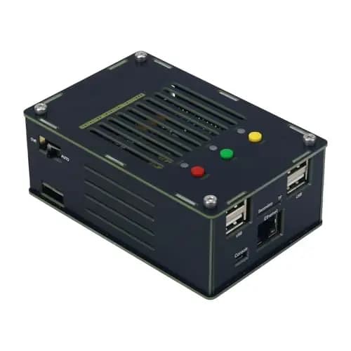 hamgeek Game Console mit Hardware-Entwicklungsboard, 32GB TF-Karte, HDMI- & USB-Schnittstellen – Open-Source-kompatibel (Schwarz)