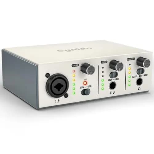 Synido Solo Silver USB-C Audio Interface