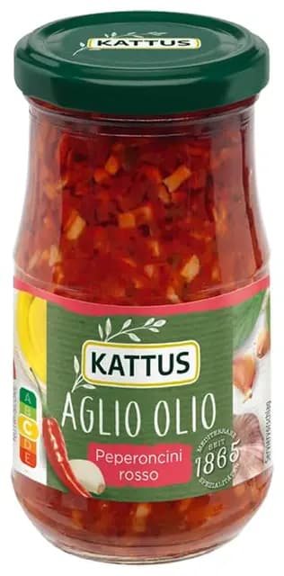 Kattus Pesto Aglio Olio Peperoncino
