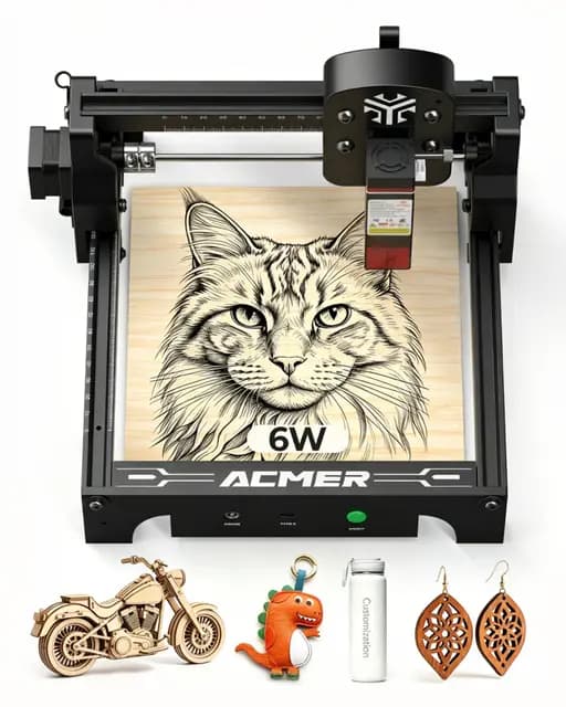 ACMER T1 6W Laser-Graviermaschine