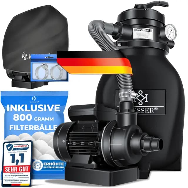 KESSER Sandfilteranlage Poolfilter