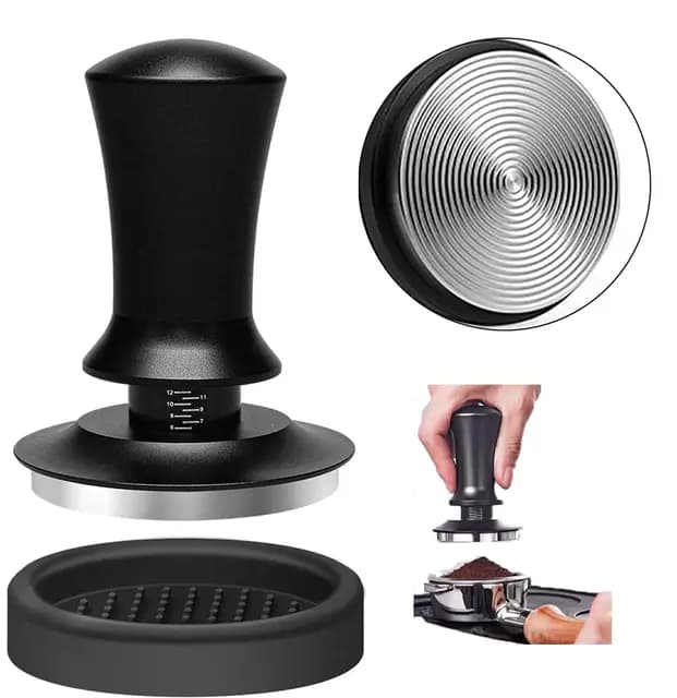 YONGIAGA 58mm Edelstahl Espresso Tamper