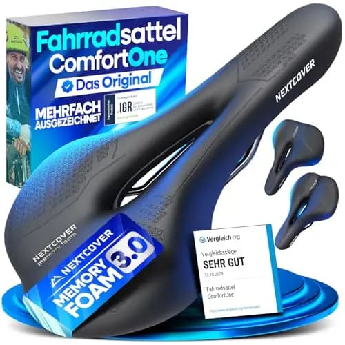 Nextcover Memory-Foam 3.0 Fahrradsattel