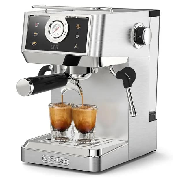 CAFELFFE MK-902 Edelstahl-Espressomaschine