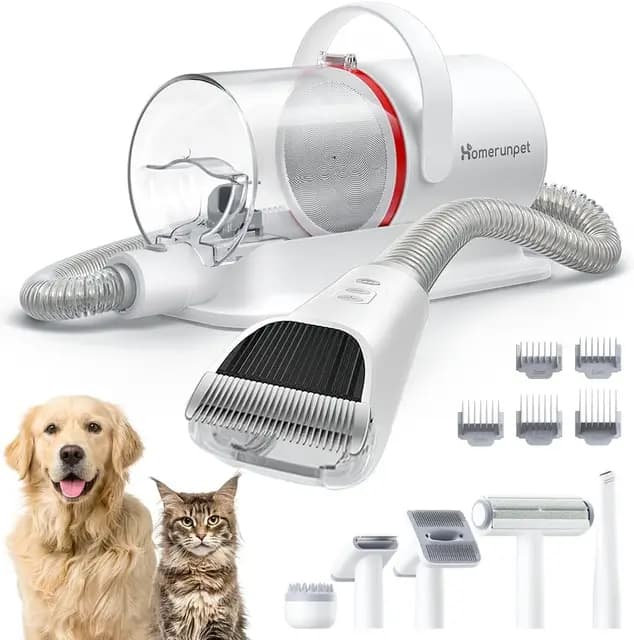 HomeRunPet Hundeschermaschine mit Staubsauger