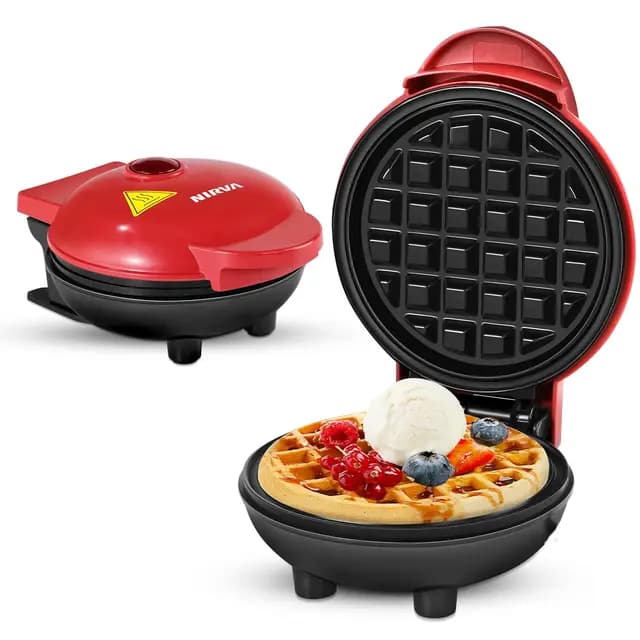 NIRVA Mini Waffeleisen