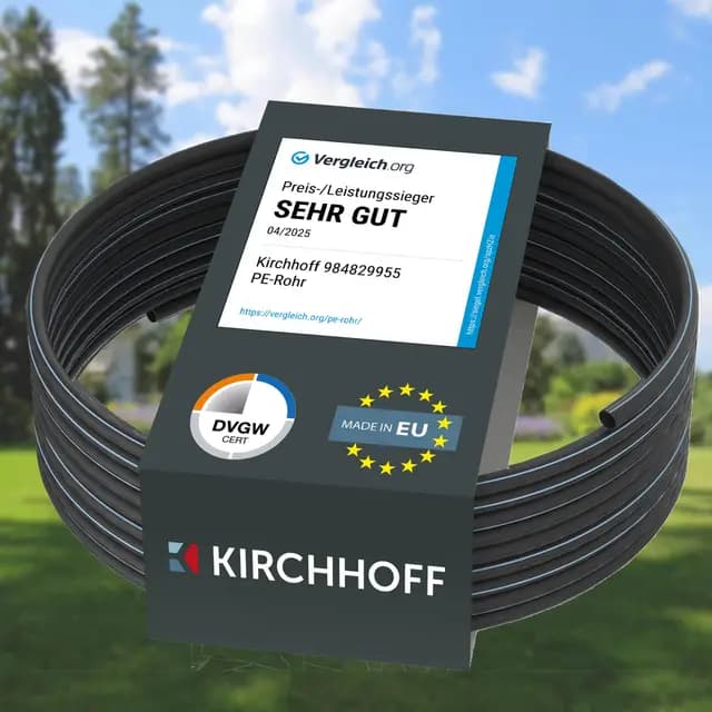 Kirchhoff HDPE Wasserleitung 25mm