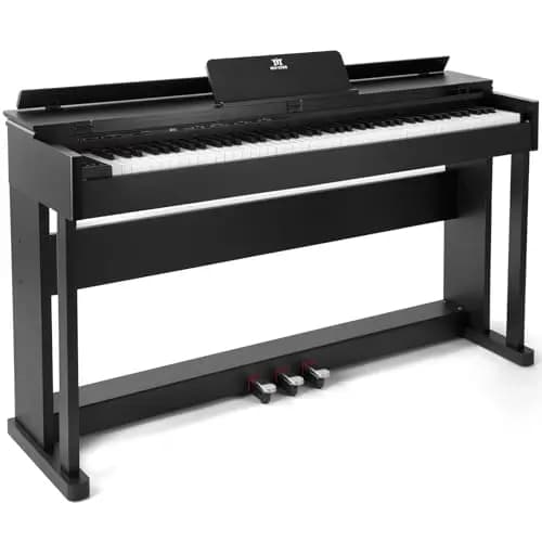 MUSTAR E-Piano 88 Tasten mit Hammermechanik