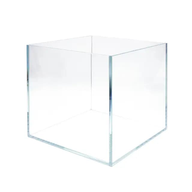 VIALIA Weißglas Aquarium 35x35x35 cm