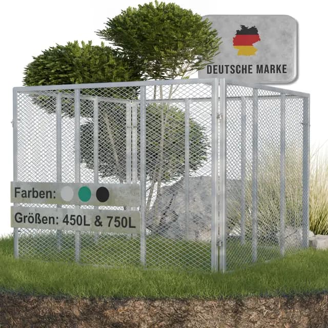 Heimfleiss KP01 Metall Komposter