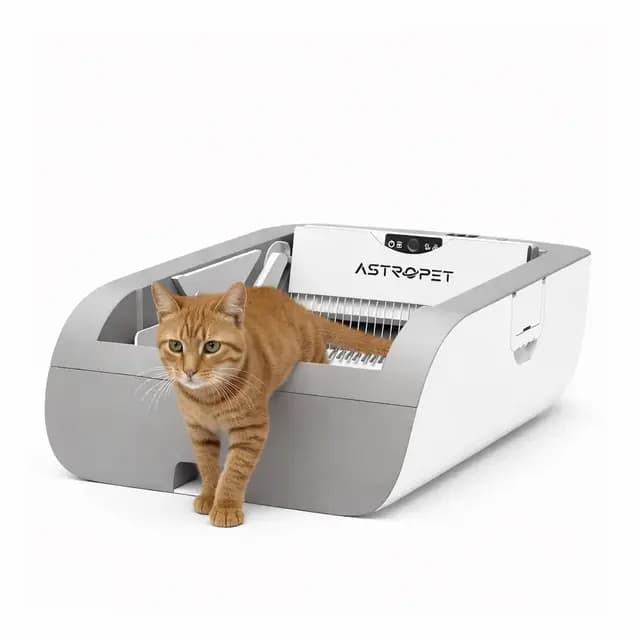AstroPet Helios Selbstreinigende Katzentoilette
