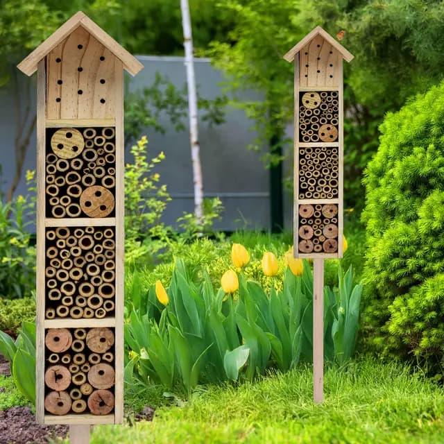 Spetebo Insektenhotel mit Erdspieß 78 cm