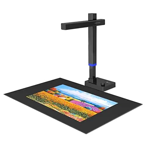 CZUR Shine Ultra Pro Tragbarer Dokumentenscanner 24 MP Dokumentenkamera A3 Buchscanner OCR Scanner Visualizer mit Fülllicht für Home-Office Online-Lehre Windows & macOS Verfügbar