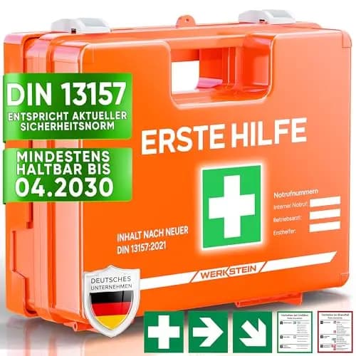 WERKSTEIN DIN 13157 Erste Hilfe Kasten