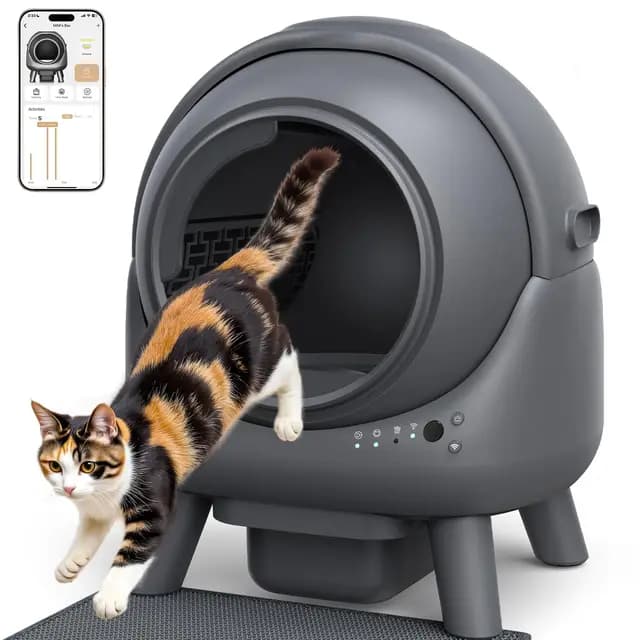 FEELNEEDY 65L Automatische Katzentoilette
