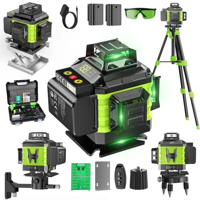 Tdyon GA-16 Grün Laser-Nivelliergerät