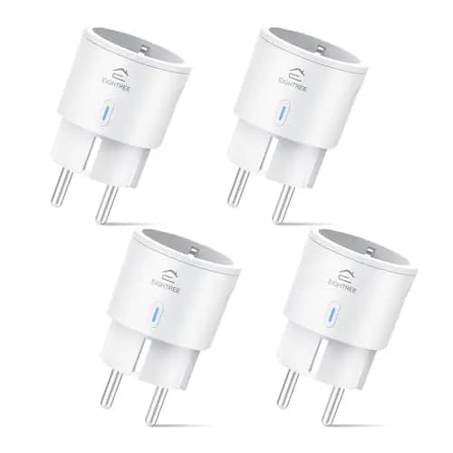 Eightree Smart WLAN Steckdose 4er Pack
