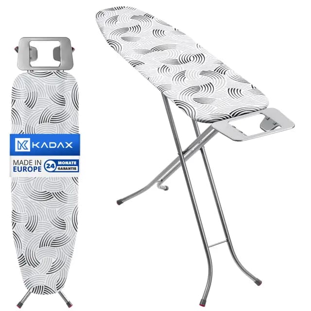 KADAX K6573 Bügelbrett 114×34 cm klappbar höhenverstellbar