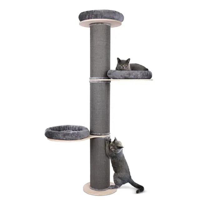 PET VIOLET CAT TOWER A Kratzbaum