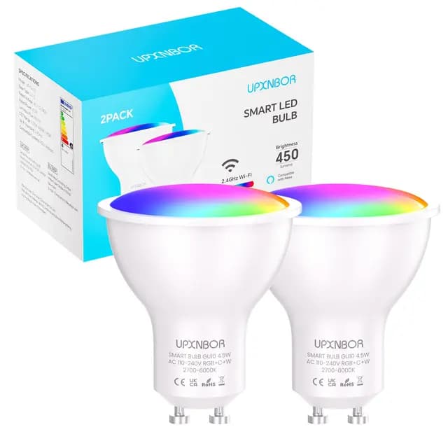UPXNBOR GU10 Smart LED Lampe