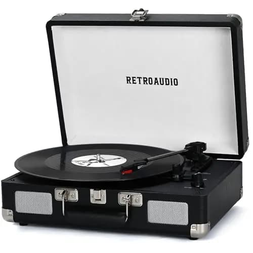 RetroAudio JM-101 Vinyl-Plattenspieler