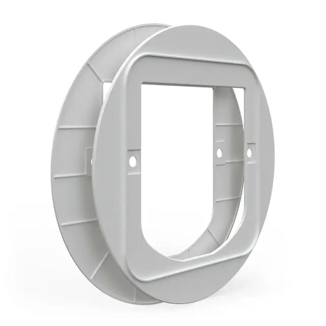 Sure Petcare Microchip Katzenklappe Montageadapter - Für SureFlap Cat Flap, DualScan und Connect Modelle - Weiß