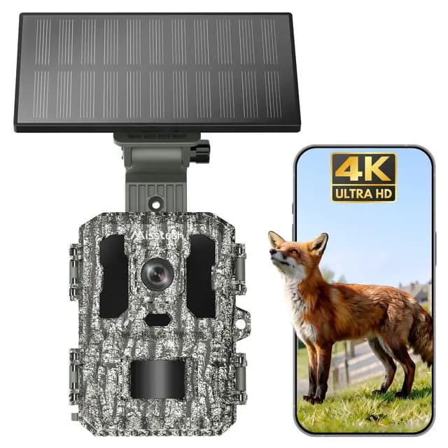 Misstech 4K 64MP Solar Wildkamera