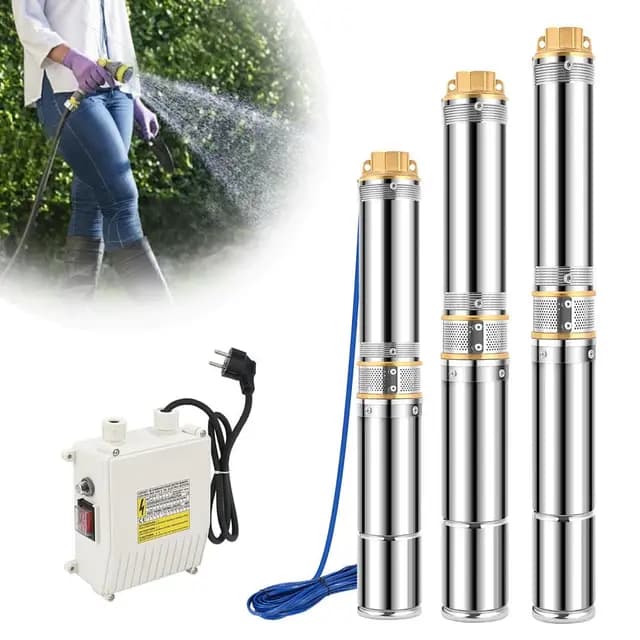Ollewiellan 370W Tiefbrunnenpumpe