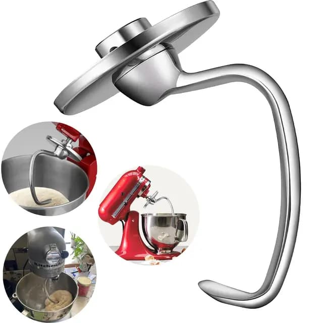HOMGEN Knethaken für KitchenAid