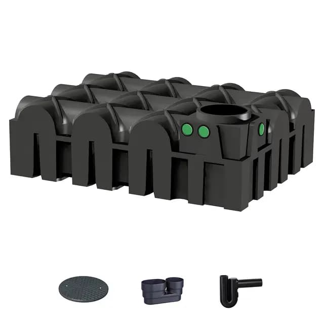 REGENTA 5000L Flachtank Regenwassertank