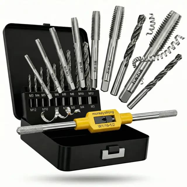monkeystrong HSS Gewindebohrer Set