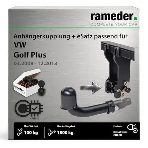 Rameder Anhängerkupplung für VW Golf Plus