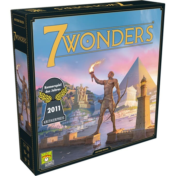 7 Wonders - Grundspiel - neues Design, Brettspiel