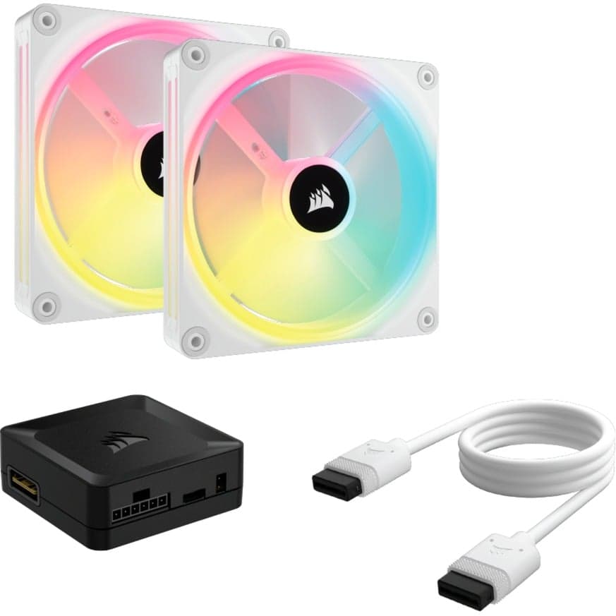 iCUE LINK QX140 RGB 140-mm-PWM-Lüfter, Gehäuselüfter