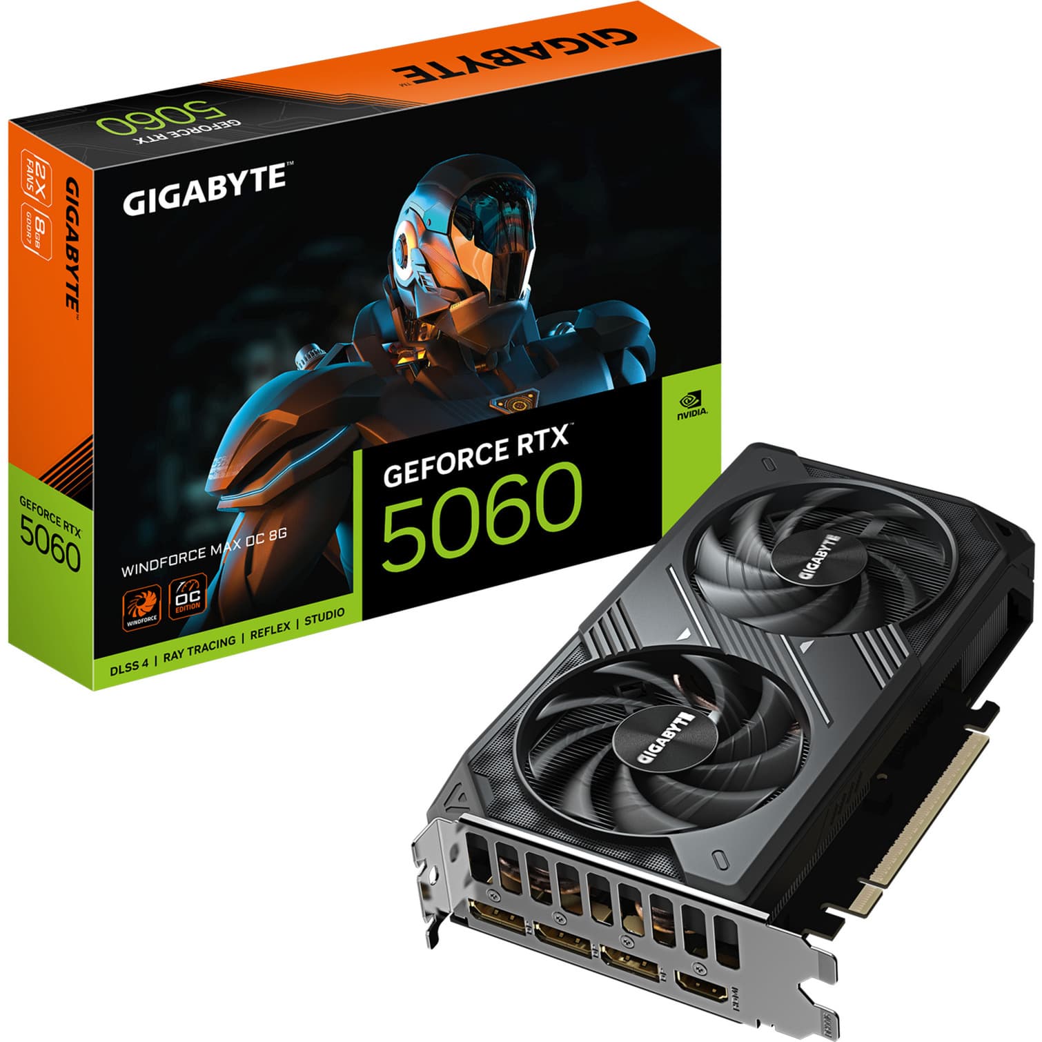 GeForce RTX 5060 WINDFORCE MAX OC 8G, Grafikkarte