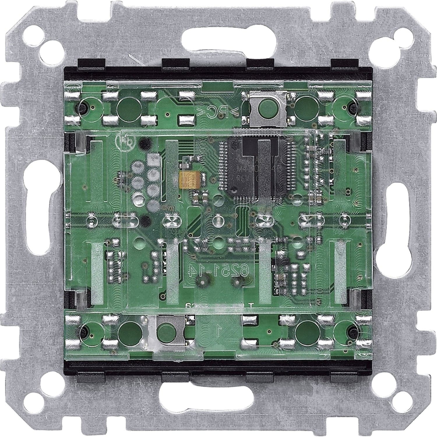 Tastermodul einfach mit programmierbarer Statusanzeige für KNX-Bussystem