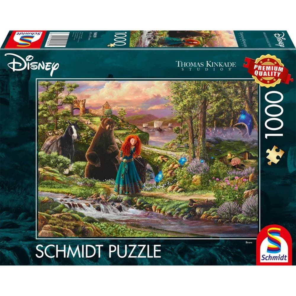 Thomas Kinkade Studios: Disney Dreams Collection - Brave, Merida Legende der Highlands, Puzzle