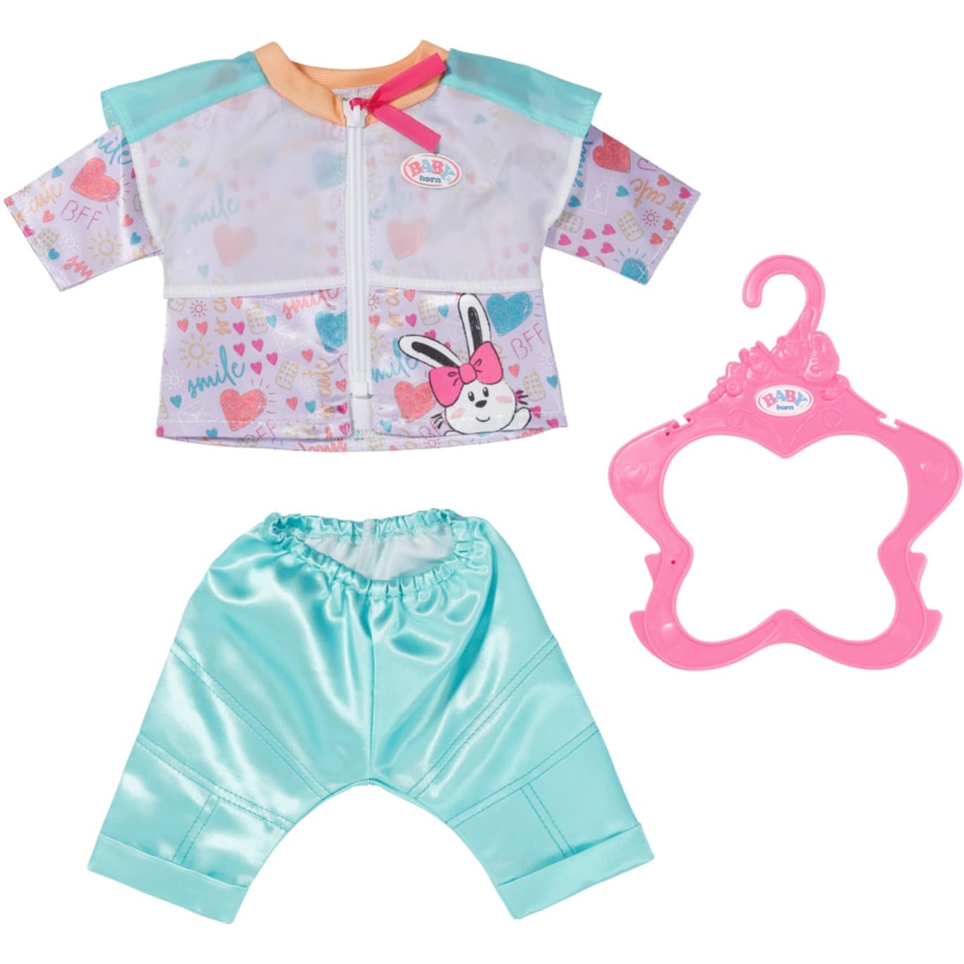 BABY born® Freizeitanzug Aqua 43cm, Puppenzubehör