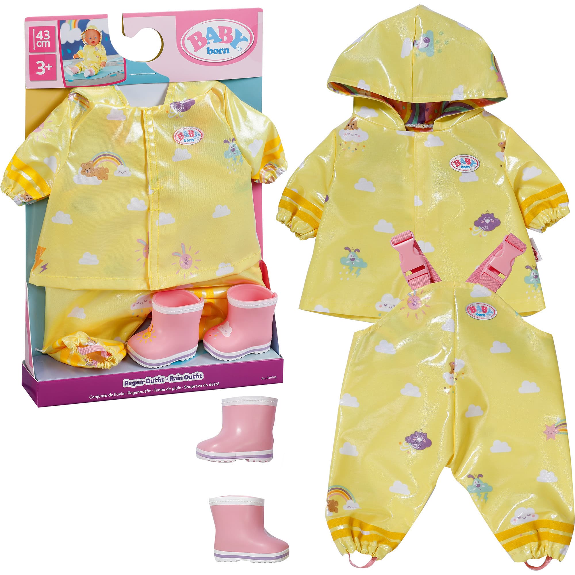 BABY born® Regen-Outfit 43cm, Puppenzubehör