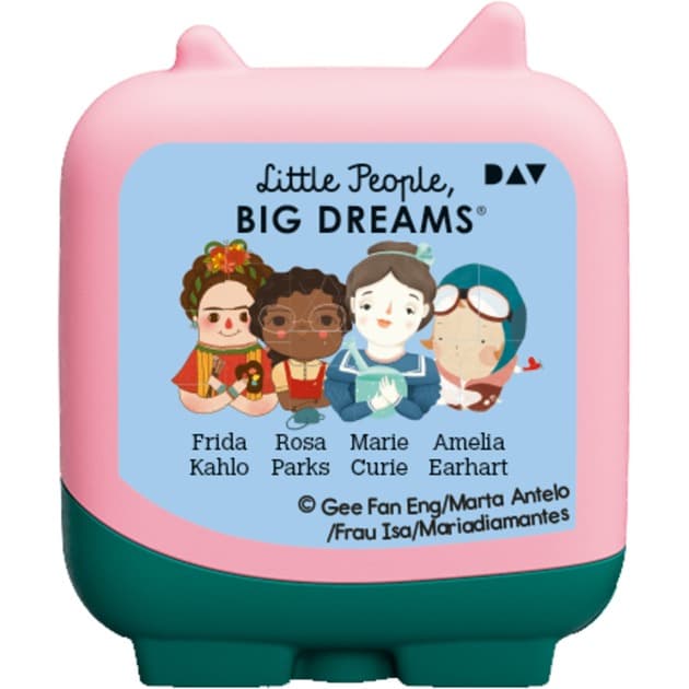 Clever Tonies: Little People, Big Dream - Frida Kahlo, Rosa Parks, Marie Curie, Amelia Earhart, Spielfigur
