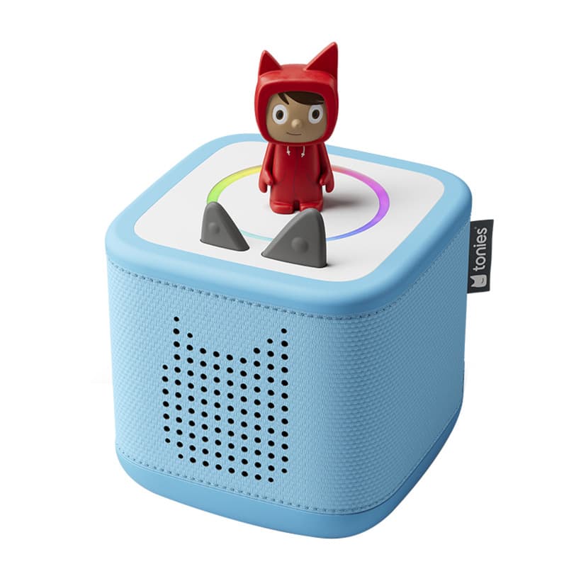 Toniebox 2 Himmelblau Starter Set Kreativ-Tonie Rot, Lautsprecher