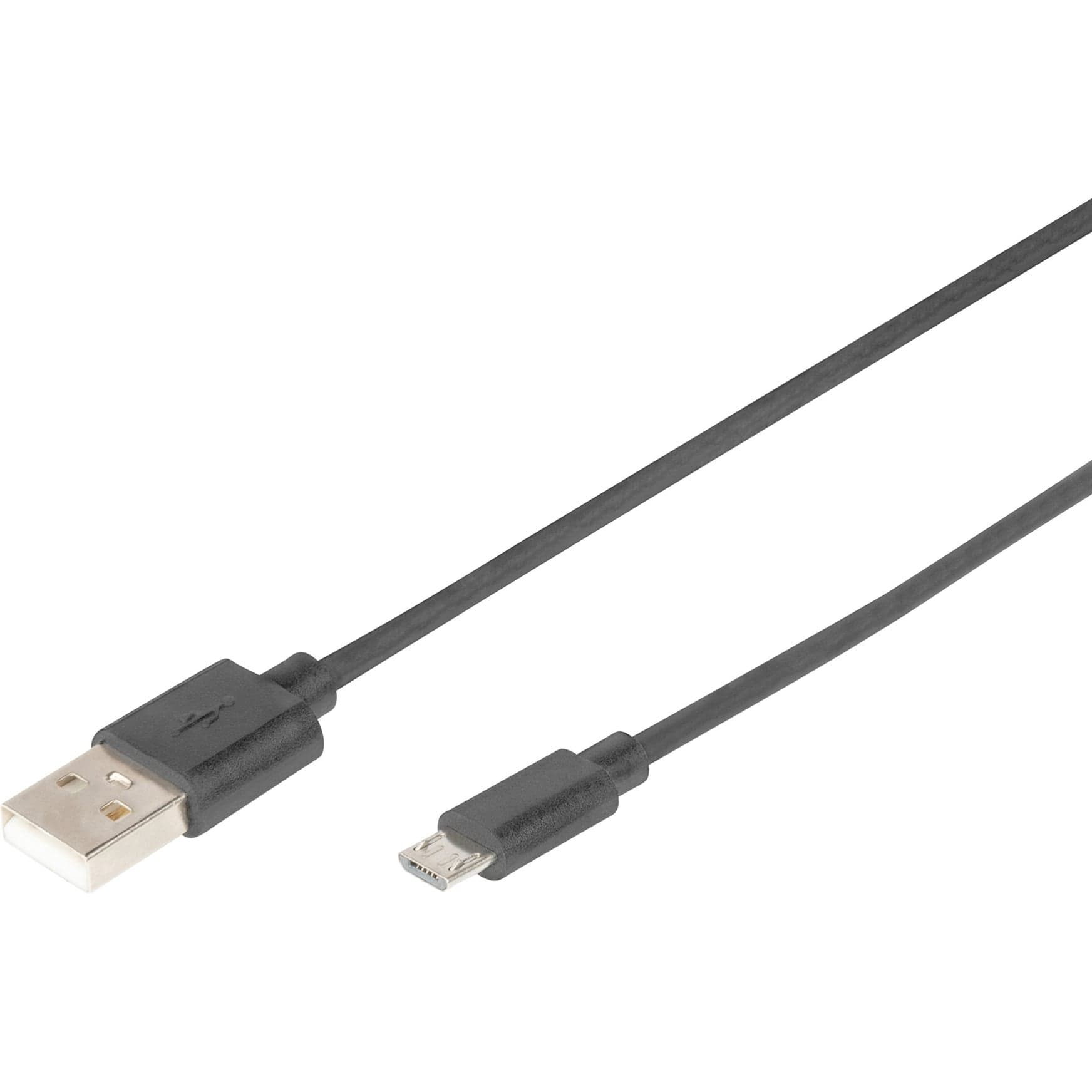 USB 2.0 Anschlusskabel USB-A (Stecker) > Micro-USB (Stecker)