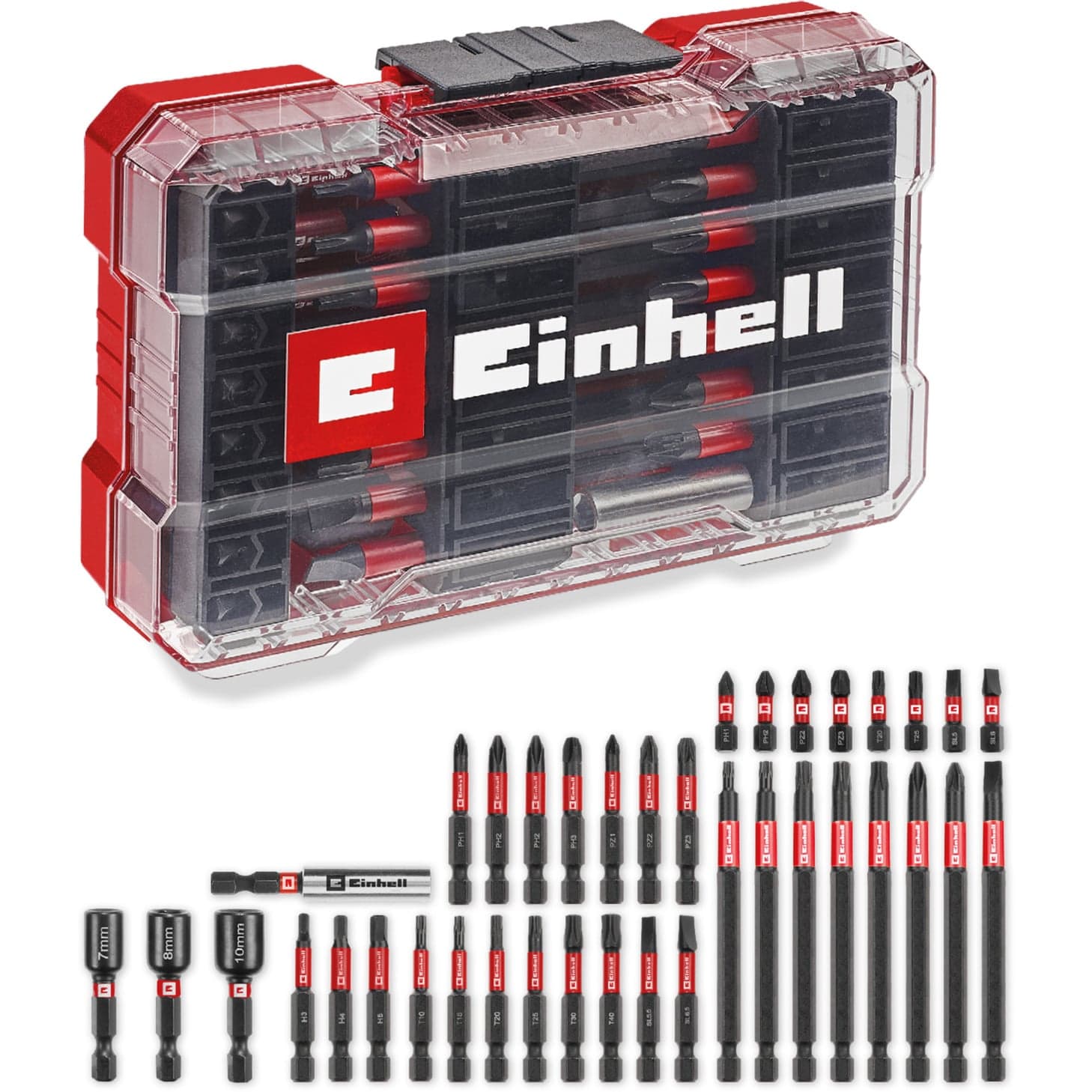 Impact-Bit-Set in M-CASE, 38-teilig, Bit-Satz
