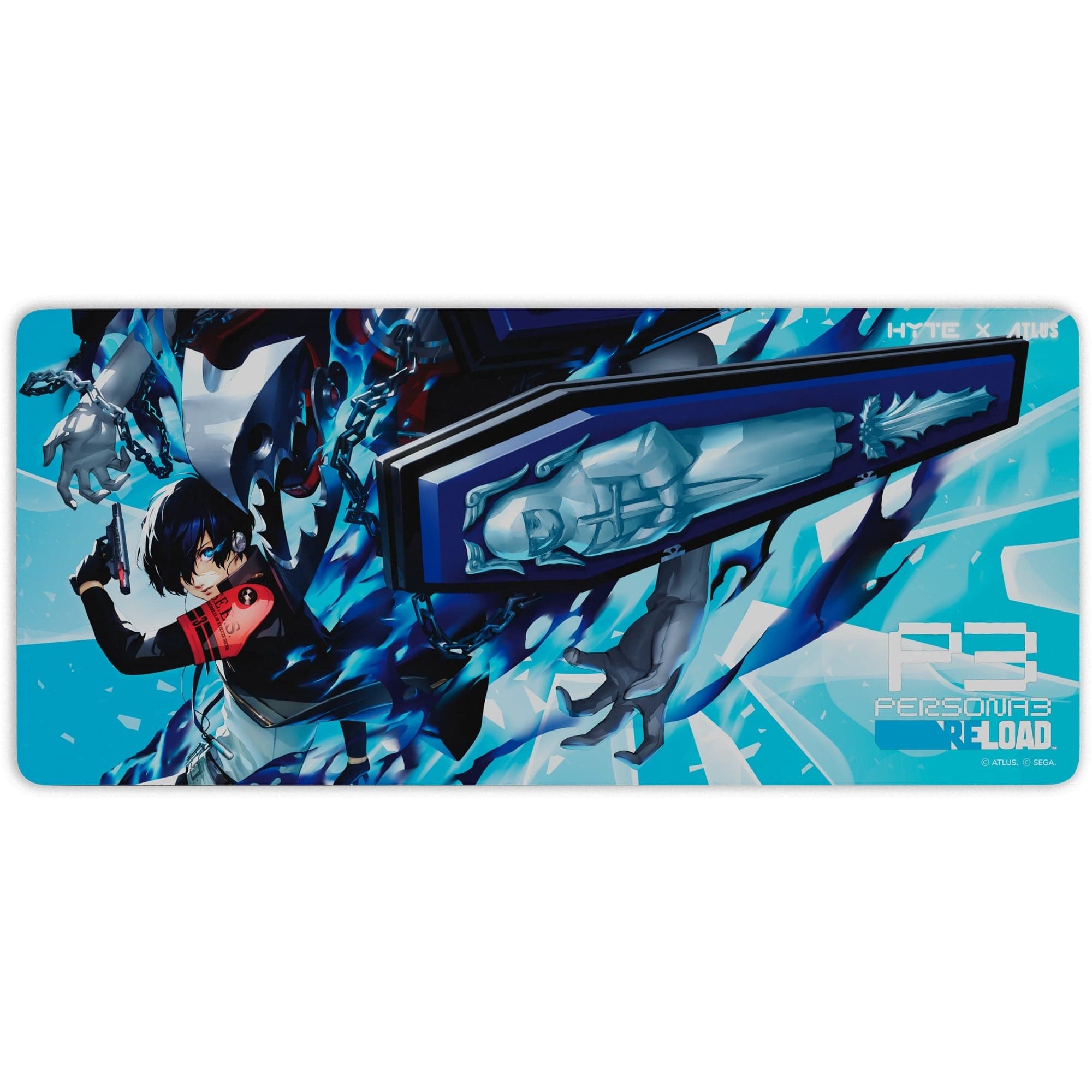 P3 Reload Protagonist 3 Desk Pad, Gaming-Mauspad