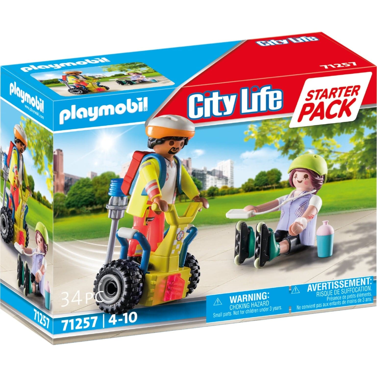 71257 City Life Starter Pack Rettung mit Balance-Racer, Konstruktionsspielzeug