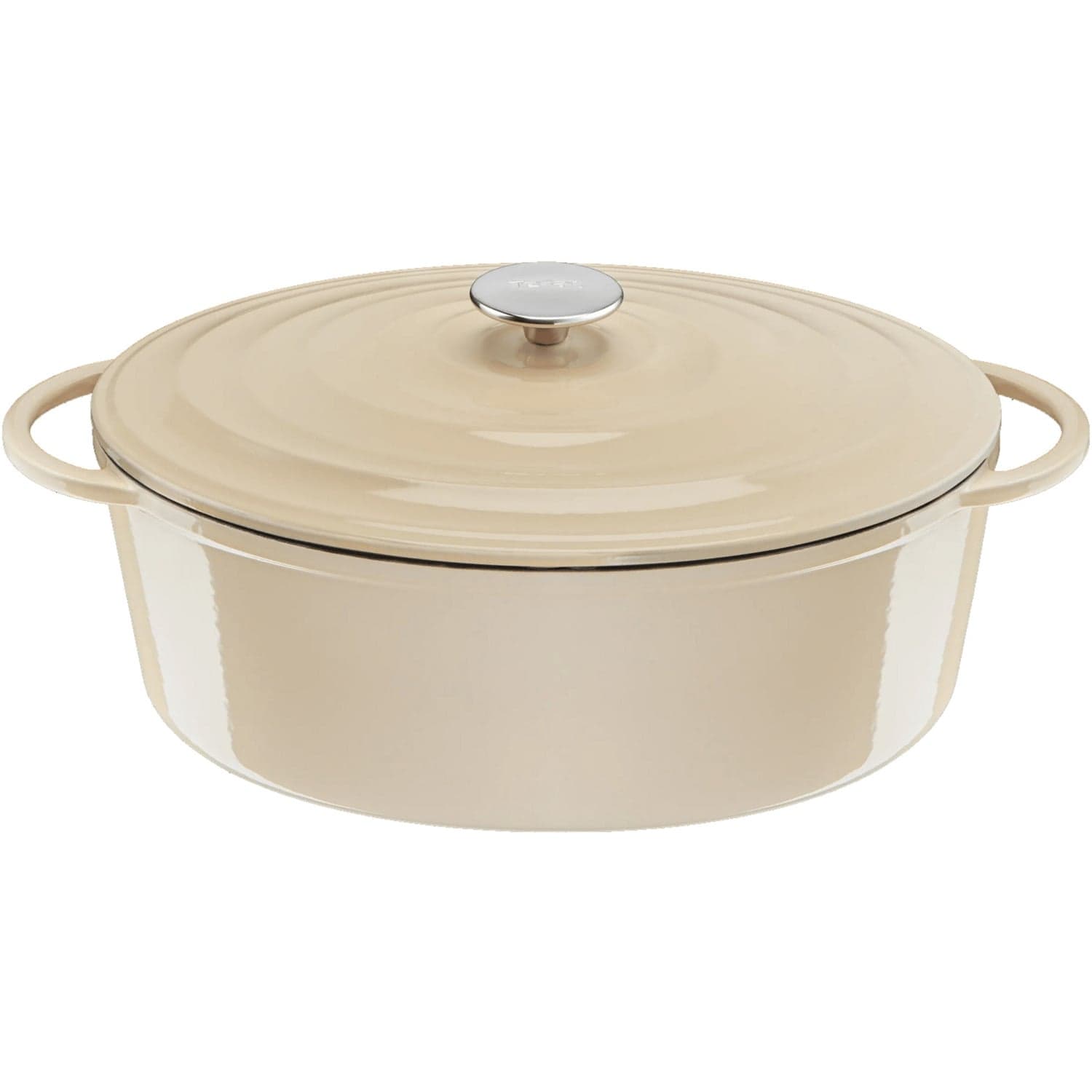 Ovaler Bräter aus Lov Gusseisen Ø 34cm