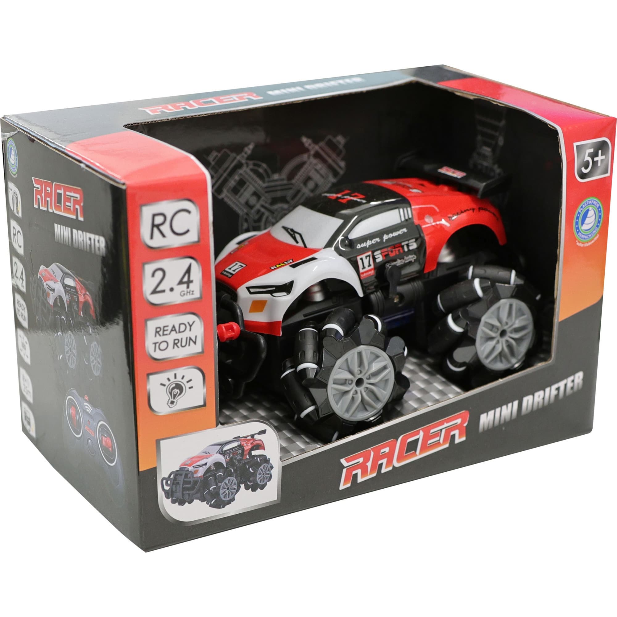 Racer Fernsteuerungs Monster Truck Drifter 2.4 Gigahertz, Maßstab 1:64, RC