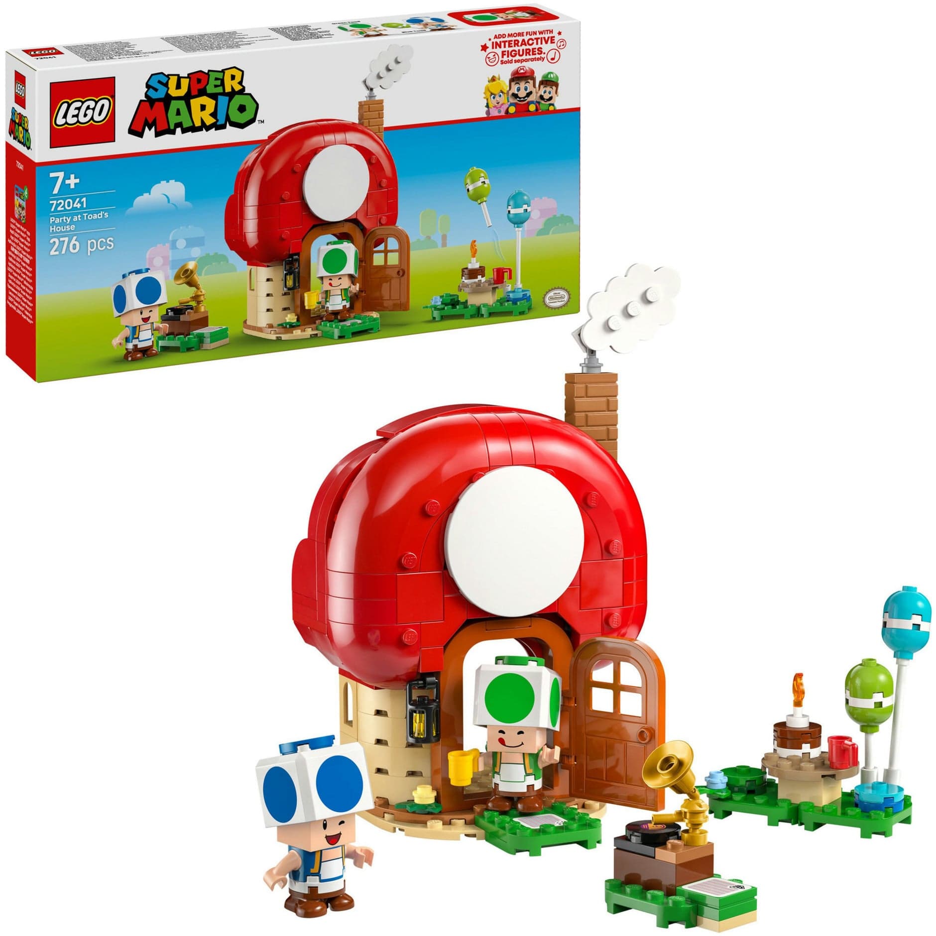 72041 Super Mario Party beim Toad-Haus, Konstruktionsspielzeug