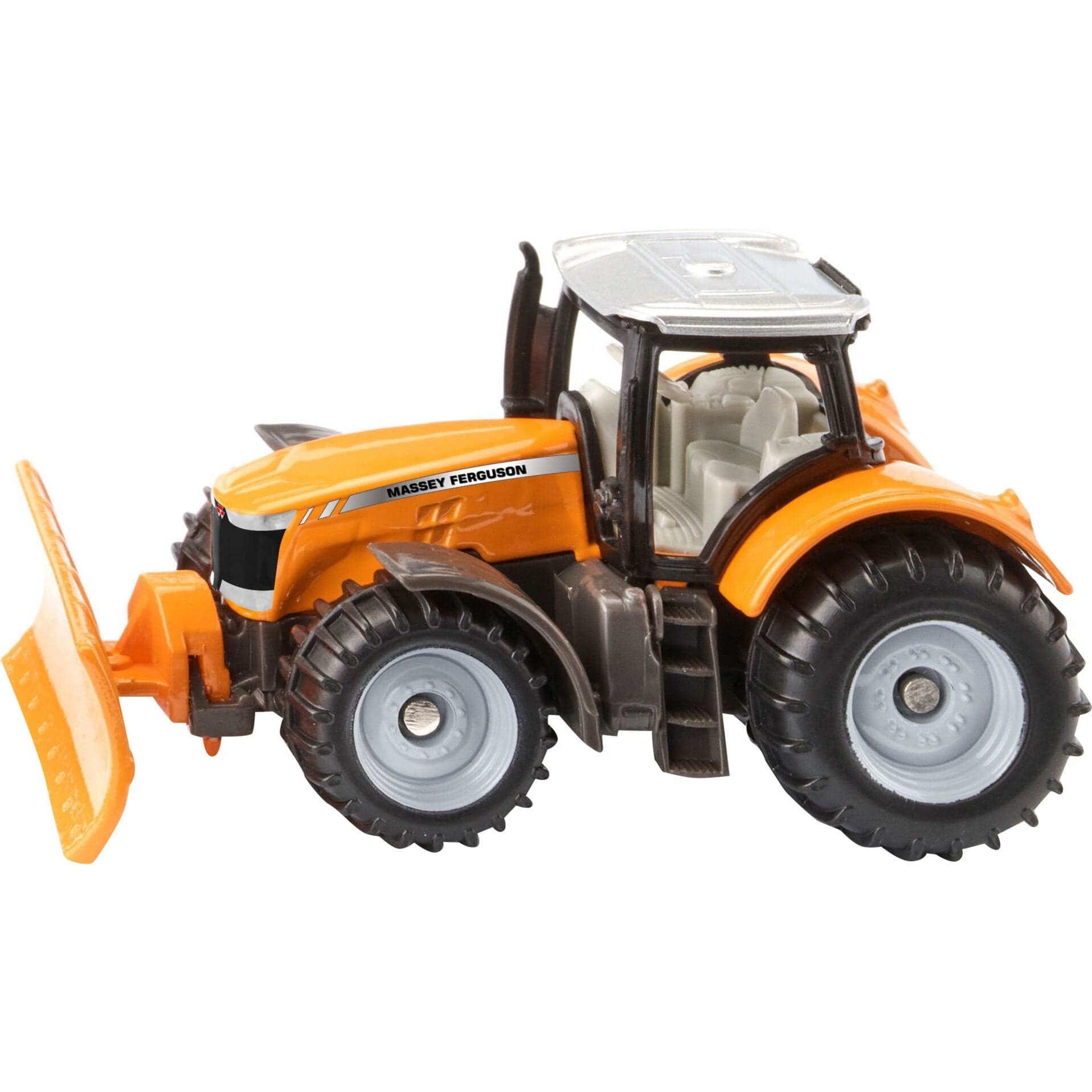 BLISTER Massey Ferguson mit Räumschild, Modellfahrzeug